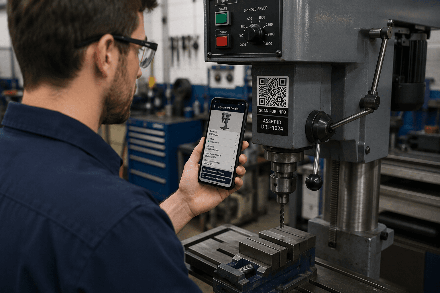 EquipHub equipment tracking dashboard